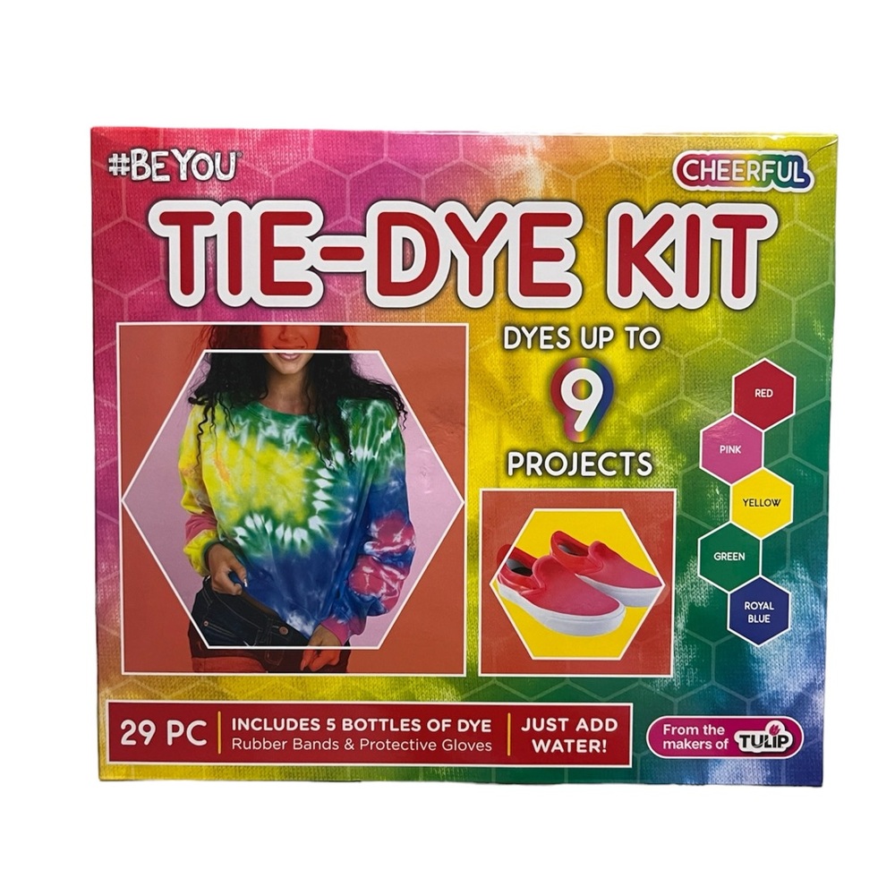 29 Piece Tie-Dye Kit